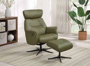 Murcia Swivel Recliner Chair & Stool