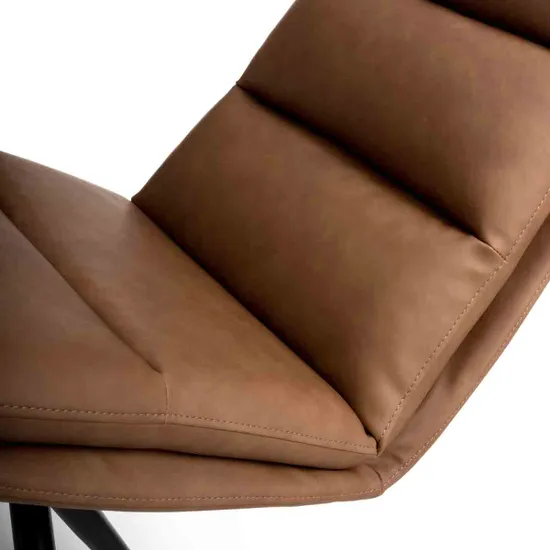 Nobo Swivel Dining Chair - Tan Set of 2